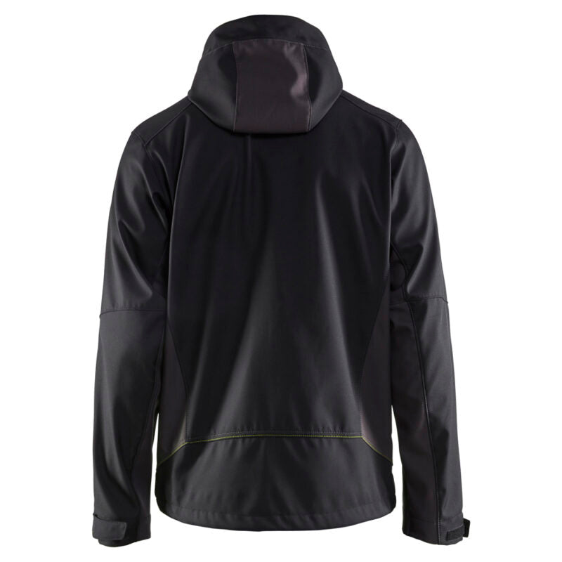 Blåkläder Softshell Jas met Vaste Capuchon 4753