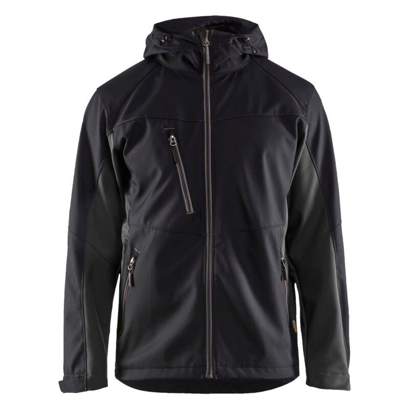 Blåkläder Softshell Jas met Vaste Capuchon 4753