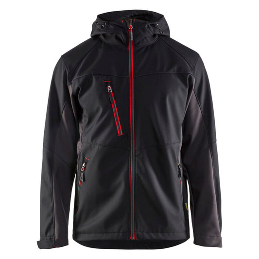 Blåkläder Softshell Jas met Vaste Capuchon 4753