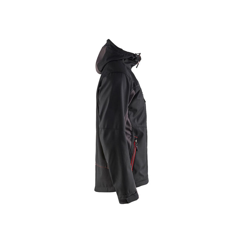 Blåkläder Softshell Jas met Vaste Capuchon 4753
