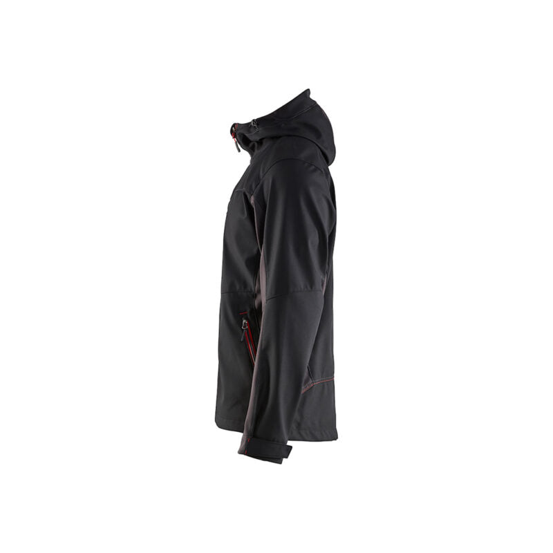 Blåkläder Softshell Jas met Vaste Capuchon 4753