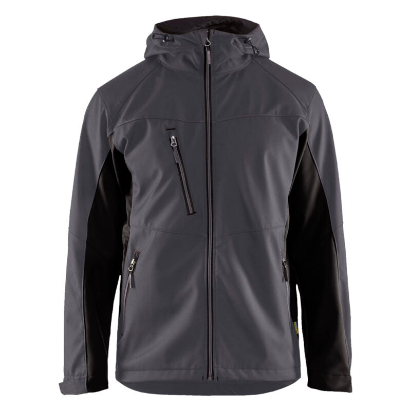 Blåkläder Softshell Jas met Vaste Capuchon 4753