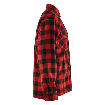 Blaklader Geruit Overhemd 3225 Flanel Gevoerd