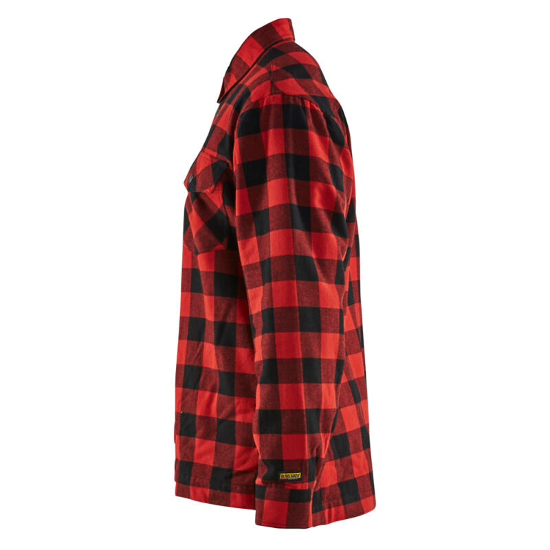 Blaklader Geruit Overhemd 3225 Flanel Gevoerd