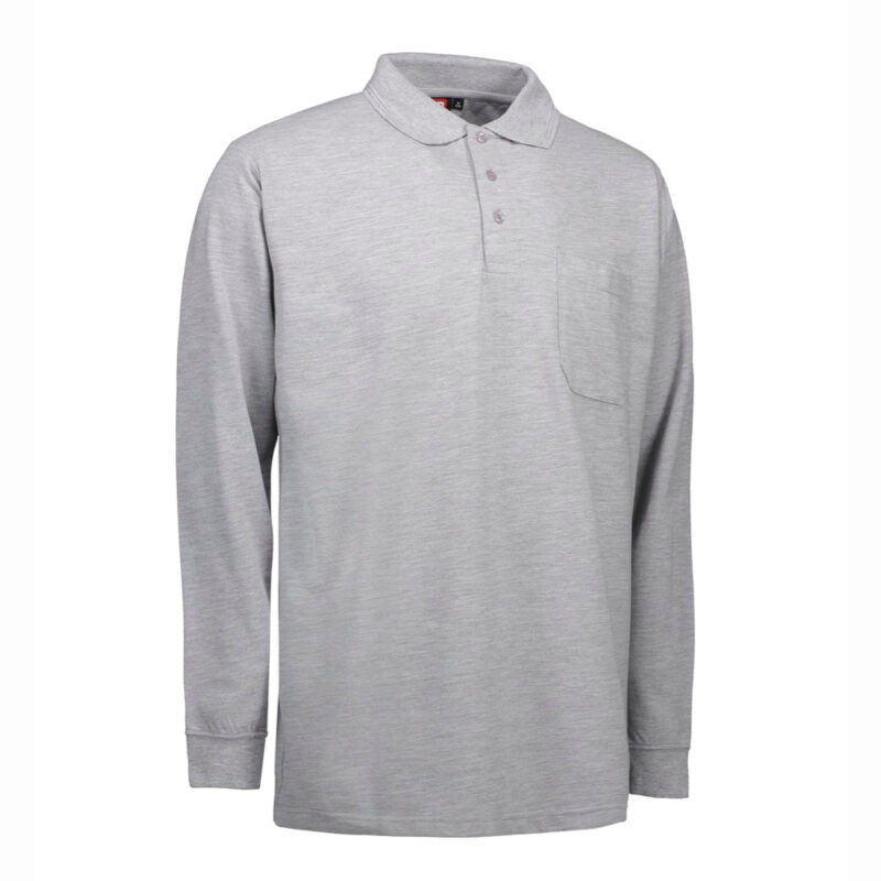 ID PRO Wear Polo Shirt 0326 | Lange Mouw met Borstzak