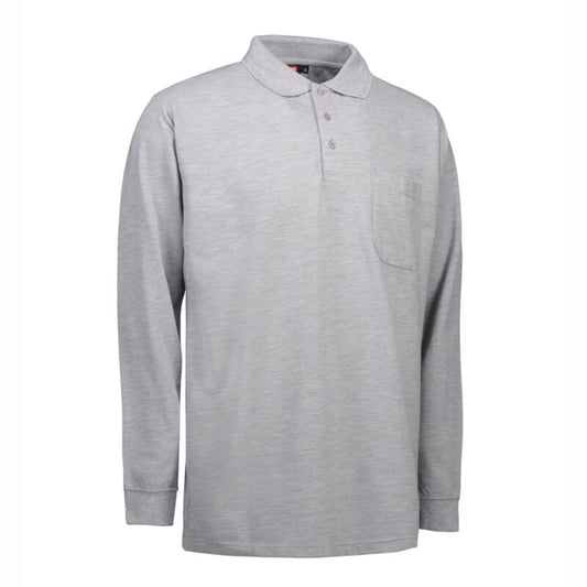 ID PRO Wear Polo Shirt 0326 | Lange Mouw met Borstzak