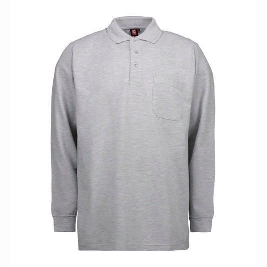 ID PRO Wear Polo Shirt 0326 | Lange Mouw met Borstzak