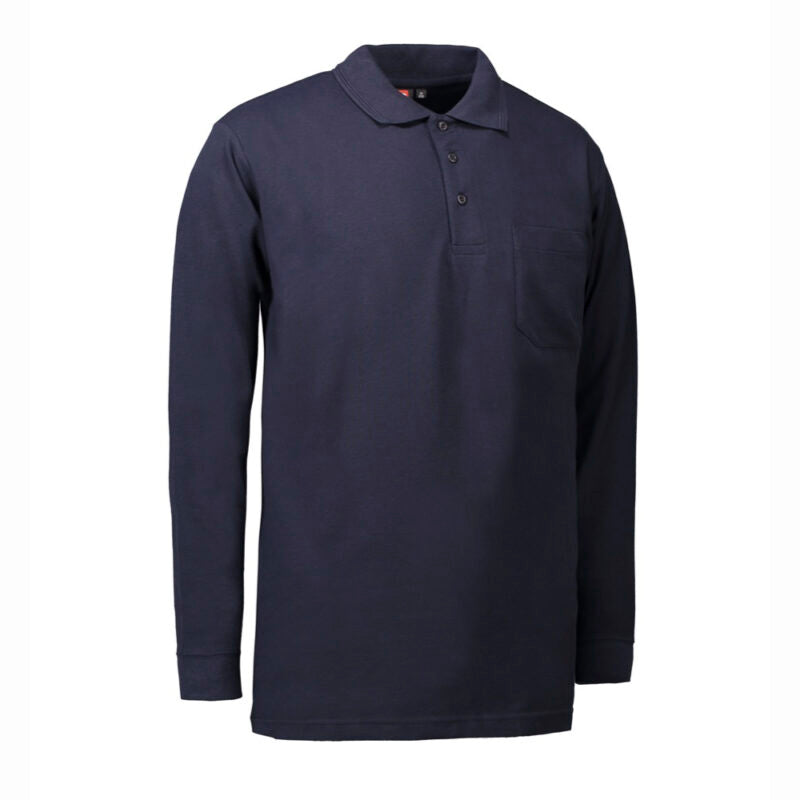 ID PRO Wear Polo Shirt 0326 | Lange Mouw met Borstzak