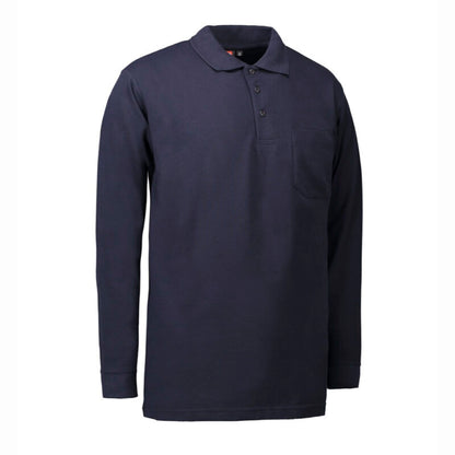 ID PRO Wear Polo Shirt 0326 | Lange Mouw met Borstzak