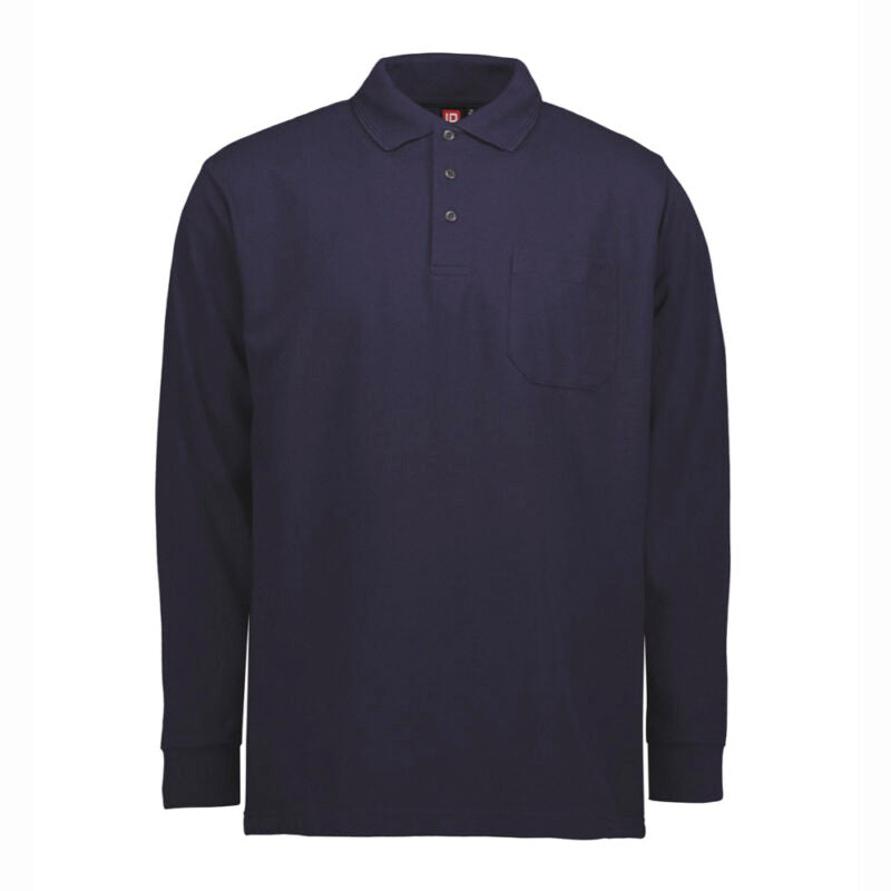 ID PRO Wear Polo Shirt 0326 | Lange Mouw met Borstzak