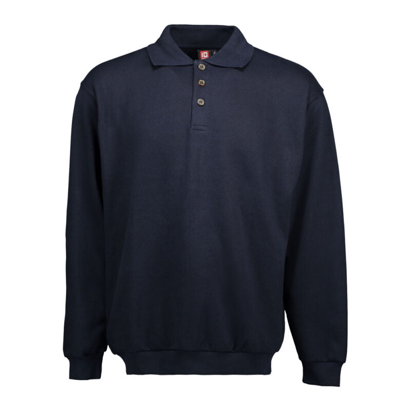 ID Men’s Classic Polo Sweatshirt 0601