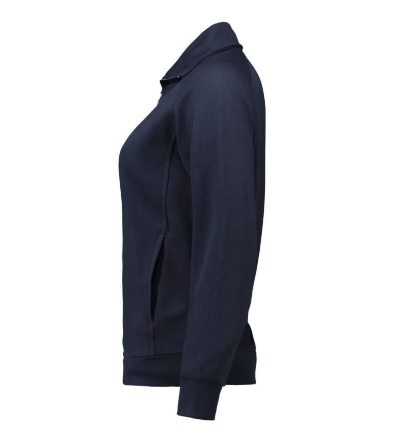 ID Dames Sweatvest 0624 | Lange Rits