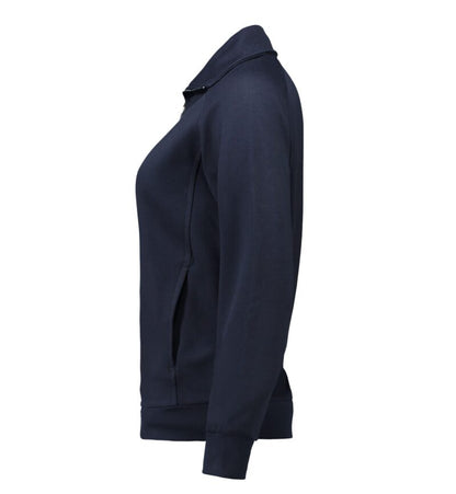 ID Dames Sweatvest 0624 | Lange Rits