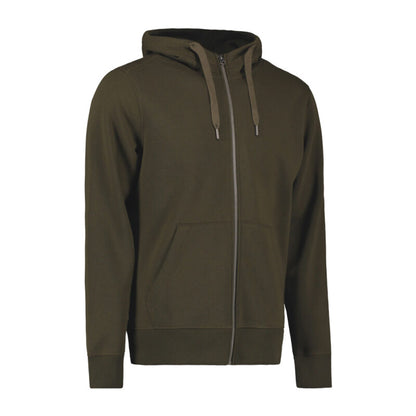 ID Hooded Classic Sweatvest 0638 met Volledige Ritssluiting
