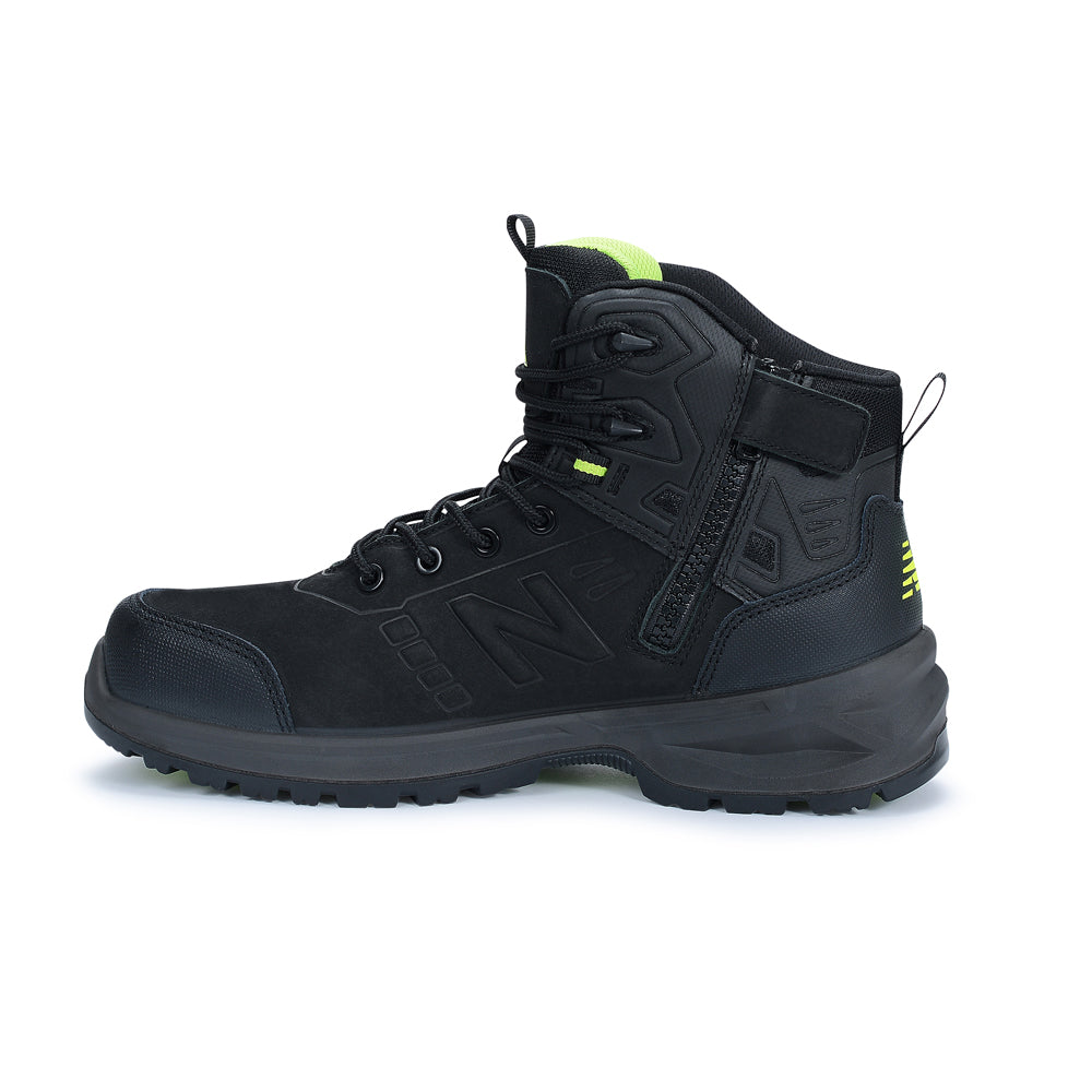New Balance Hoge Veiligheidsschoen Calibre Met Rits S3L Zwart