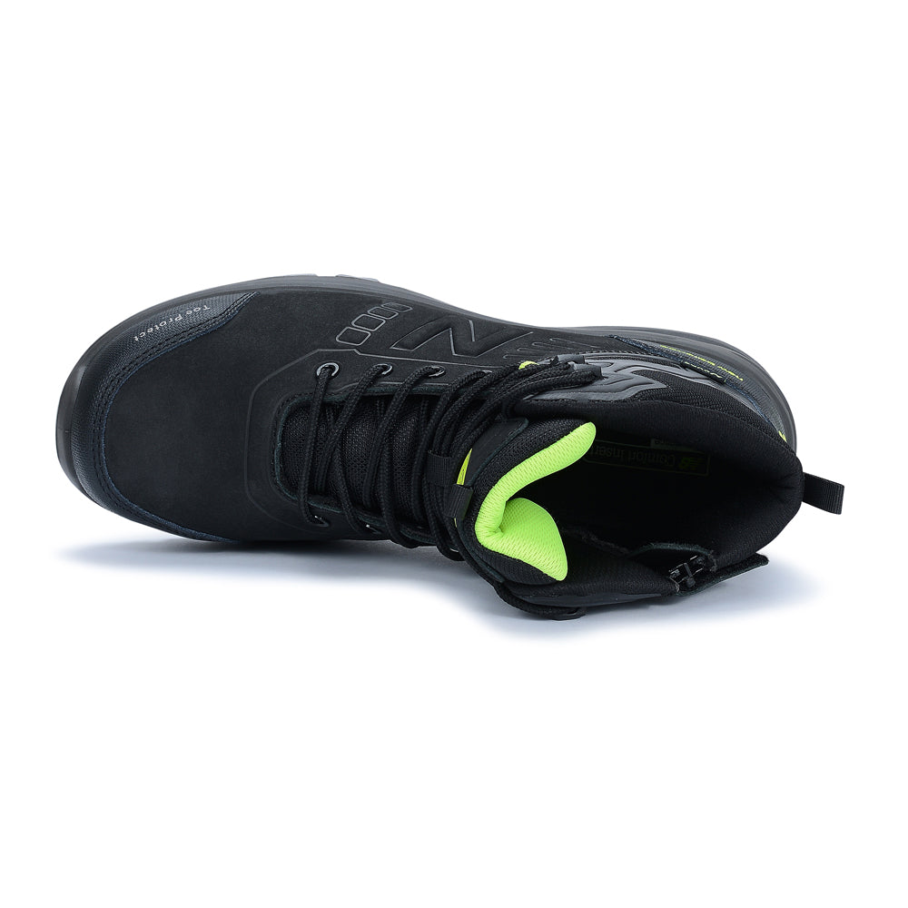 New Balance Hoge Veiligheidsschoen Calibre Met Rits S3L Zwart
