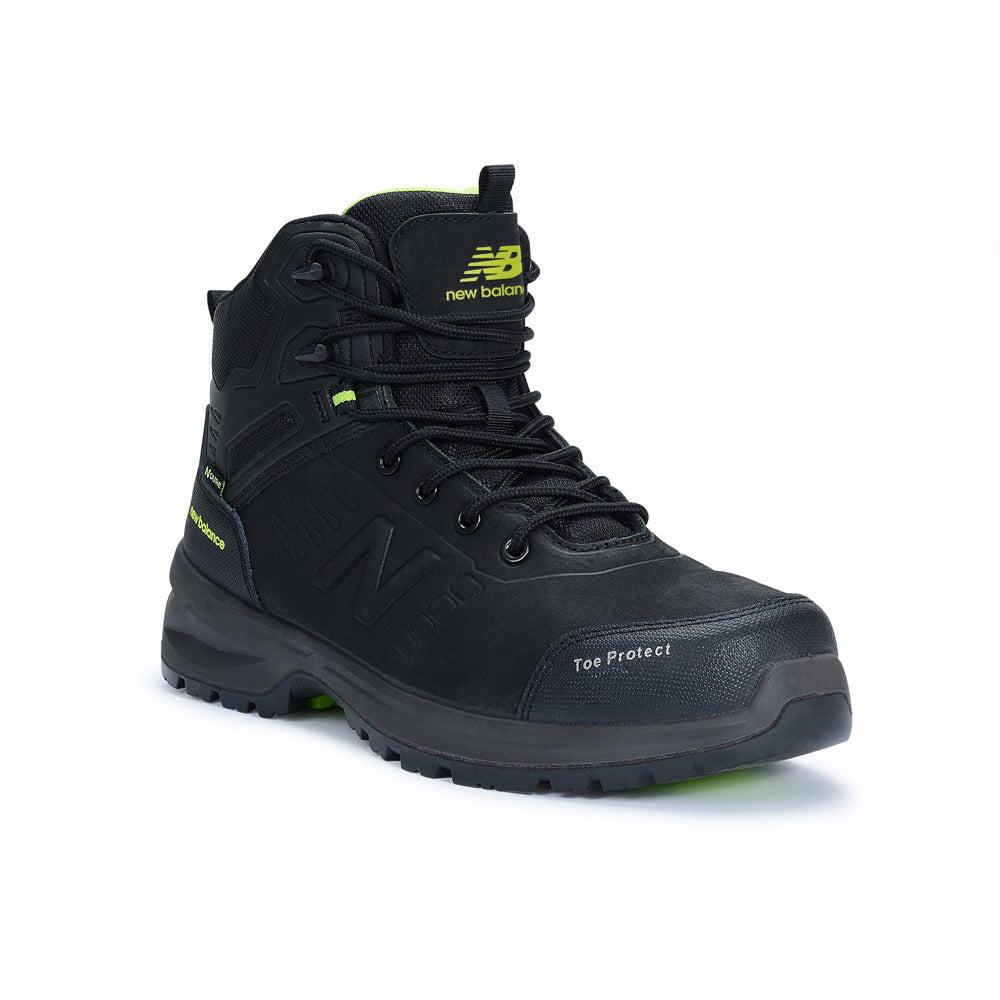 New Balance Hoge Veiligheidsschoen Calibre Met Rits S3L Zwart