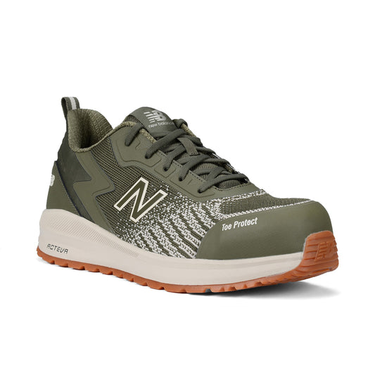 New Balance Lage Veiligheidsschoen Speedware S1PL Olijfgroen / Wit