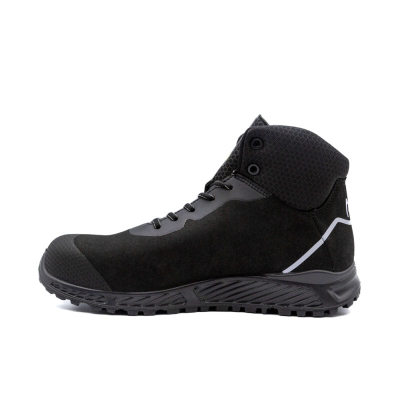 No Risk hoge Veiligheidssneaker Black Tiger 100% Metaal Vrij S3