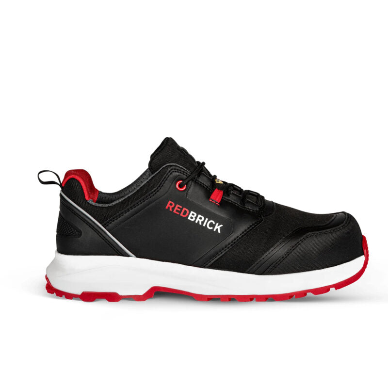 Redbrick Pulse S3 ESD 32320 Laag Model Zwart/Rood