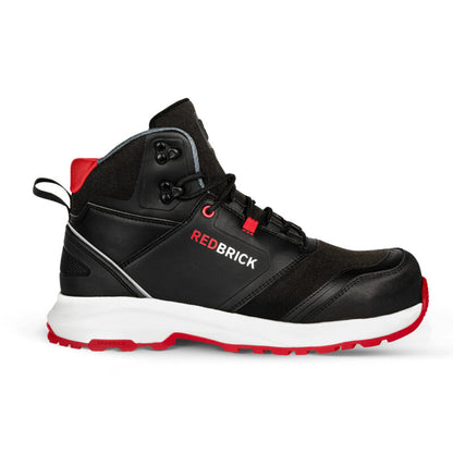 Redbrick Pulse S3 ESD 32321 Hoog Model Zwart/Rood