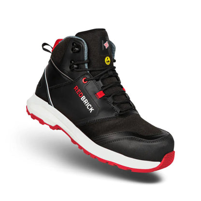 Redbrick Pulse S3 ESD 32321 Hoog Model Zwart/Rood