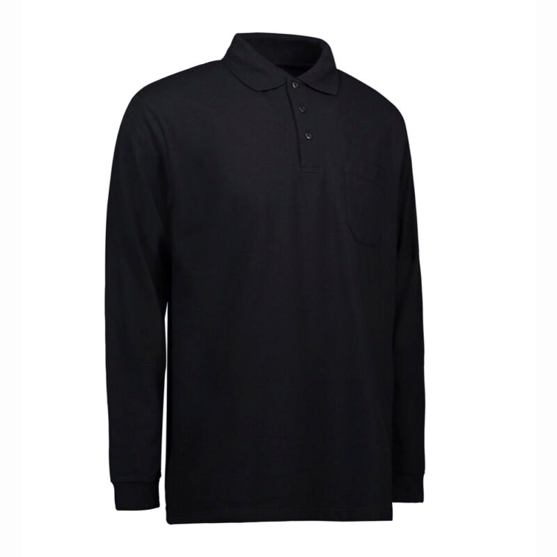 ID PRO Wear Polo Shirt 0326 | Lange Mouw met Borstzak