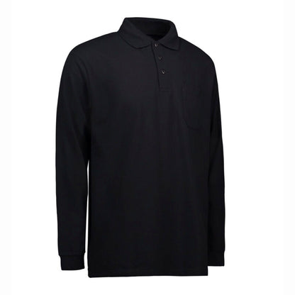 ID PRO Wear Polo Shirt 0326 | Lange Mouw met Borstzak