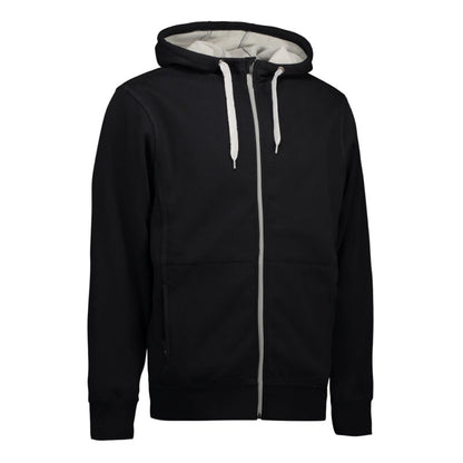ID Men’s Hooded Sweatvest 0630 | Fleece Gevoerd